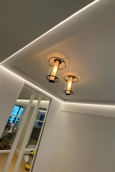 Création d'une porte coulissante avec led